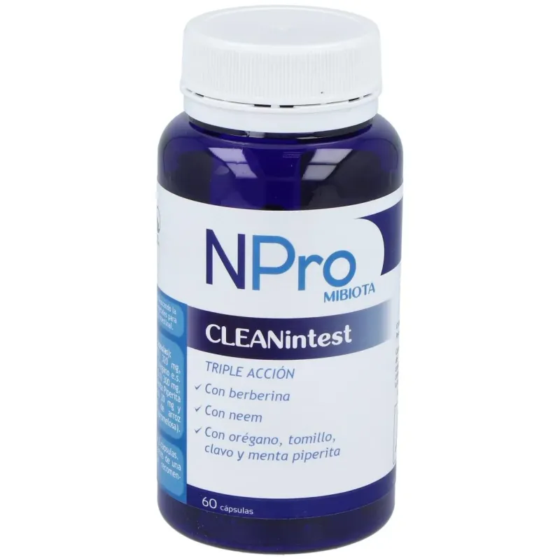 Npro cleanintest 60cap. 2 | Farmacia Barata Npro cleanintest 60cap. 2 | Farmacia Barata