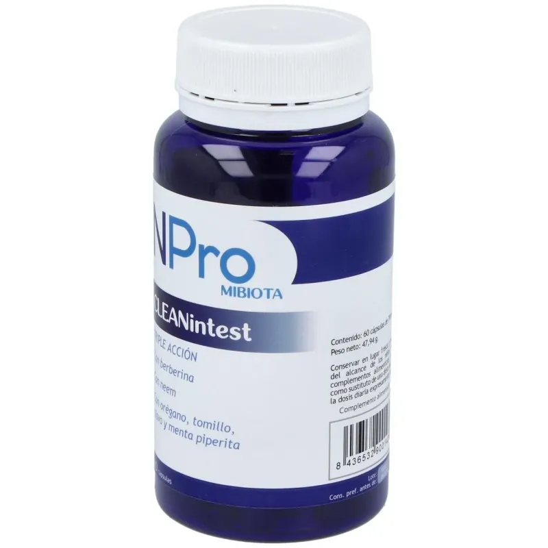 Npro cleanintest 60cap. 2 | Farmacia Barata Npro cleanintest 60cap. 2 | Farmacia Barata