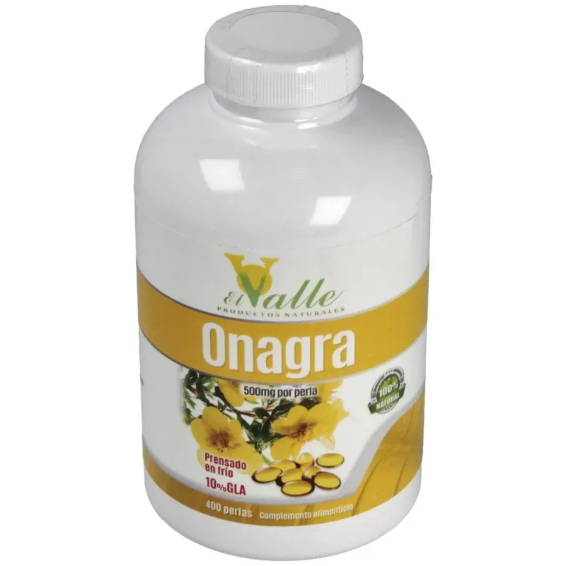Aceite de onagra 400perlas | Farmacia Barata
