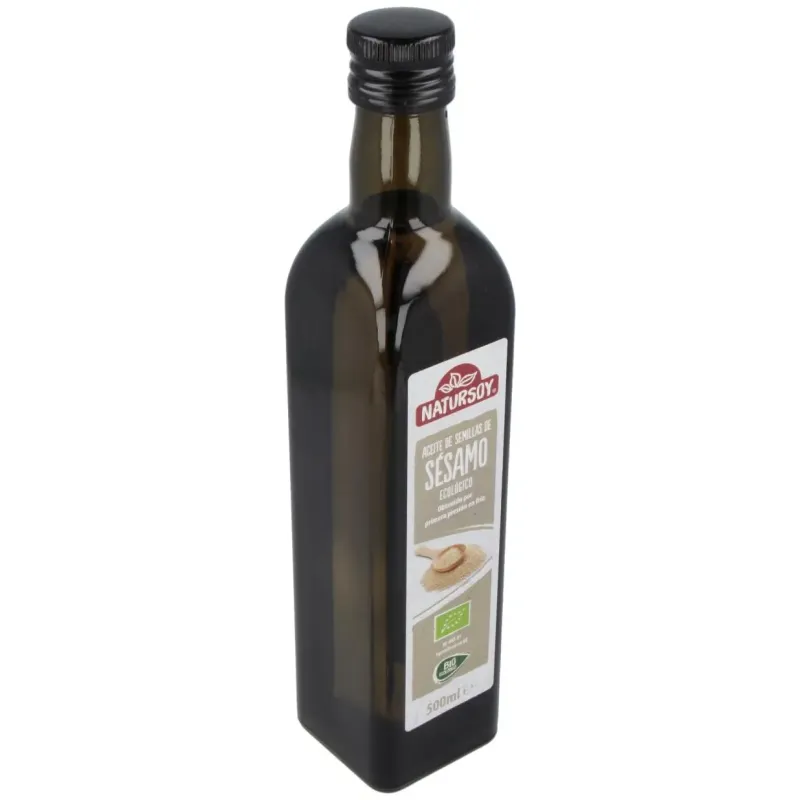 Natursoy aceite sésamo 500ml bio | Farmacia Barata
