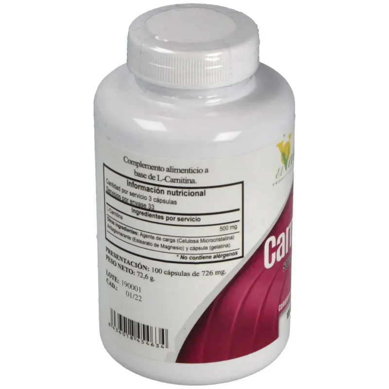 L-carnitina 100cap. 2 | Farmacia Barata