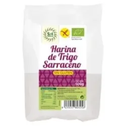 Sol natural harina trigo sarraceno sin gluten bio 500g