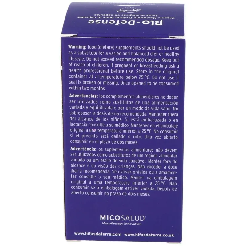 Bio-defense hdt 60cap. 3 | Farmacia Barata