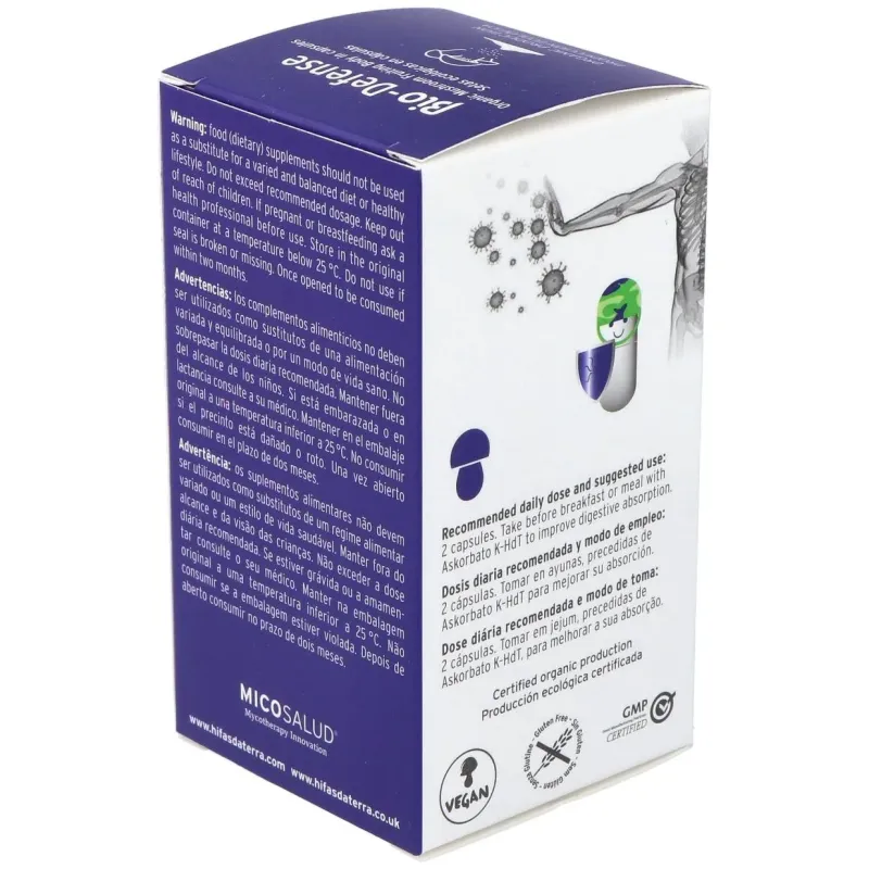 Bio-defense hdt 60cap. 3 | Farmacia Barata