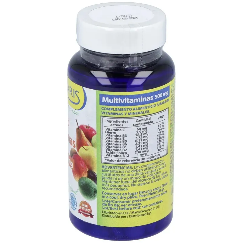 Multivitaminas 500mg. 100comp. 2 | Farmacia Barata