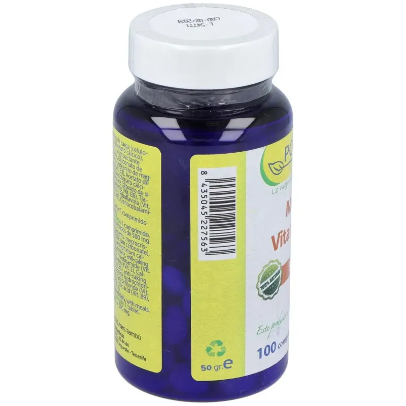Multivitaminas 500mg. 100comp. 2 | Farmacia Barata