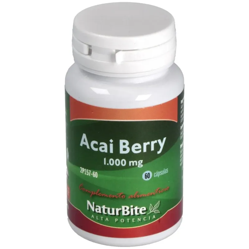 Acai berry 1000mg. 60cap. 2 | Farmacia Barata