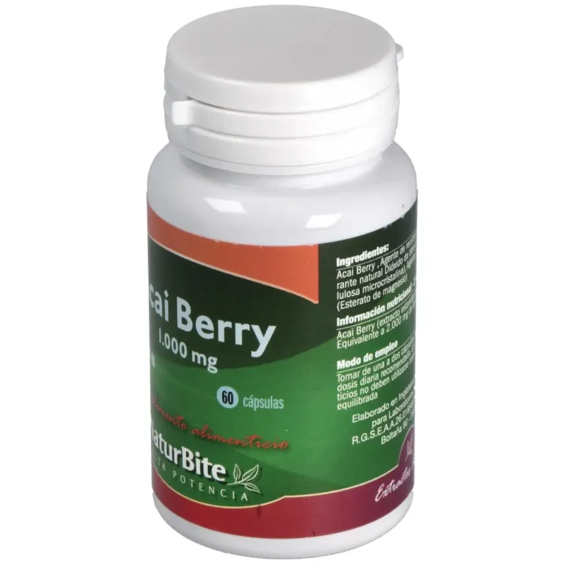 Acai berry 1000mg. 60cap. 2 | Farmacia Barata