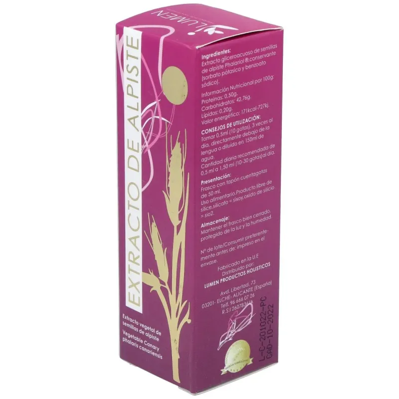 Lumen extracto alpiste 50ml | Farmacia Barata