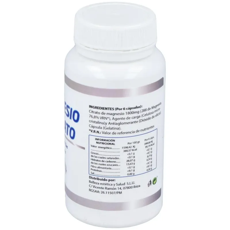 Magnesio citrato 90cap. | Farmacia Barata