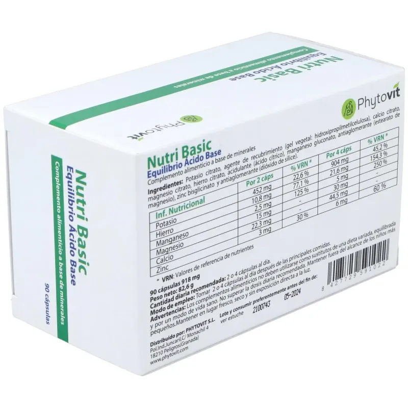 Nutri basic 90capsulas | Farmacia Barata