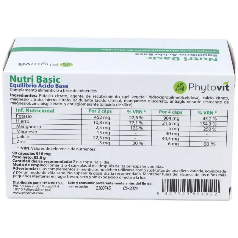 Nutri basic 90capsulas | Farmacia Barata