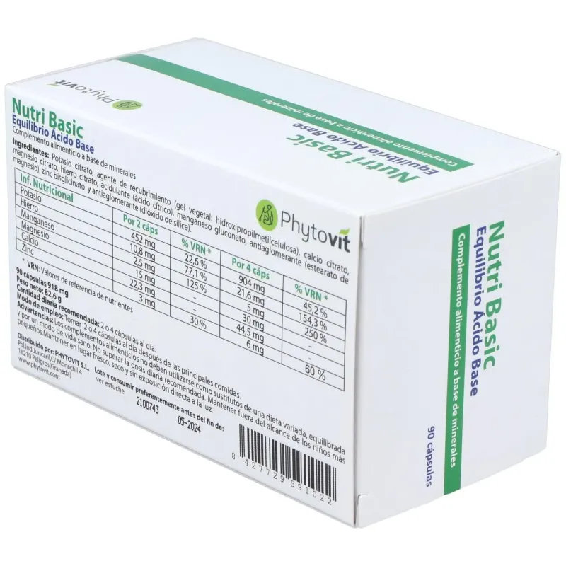 Nutri basic 90capsulas | Farmacia Barata