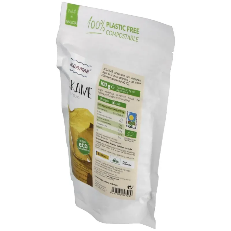 Algamar algas wakame ecológica 100g | Farmacia Barata Algamar algas wakame ecológica 100g | Farmacia Barata