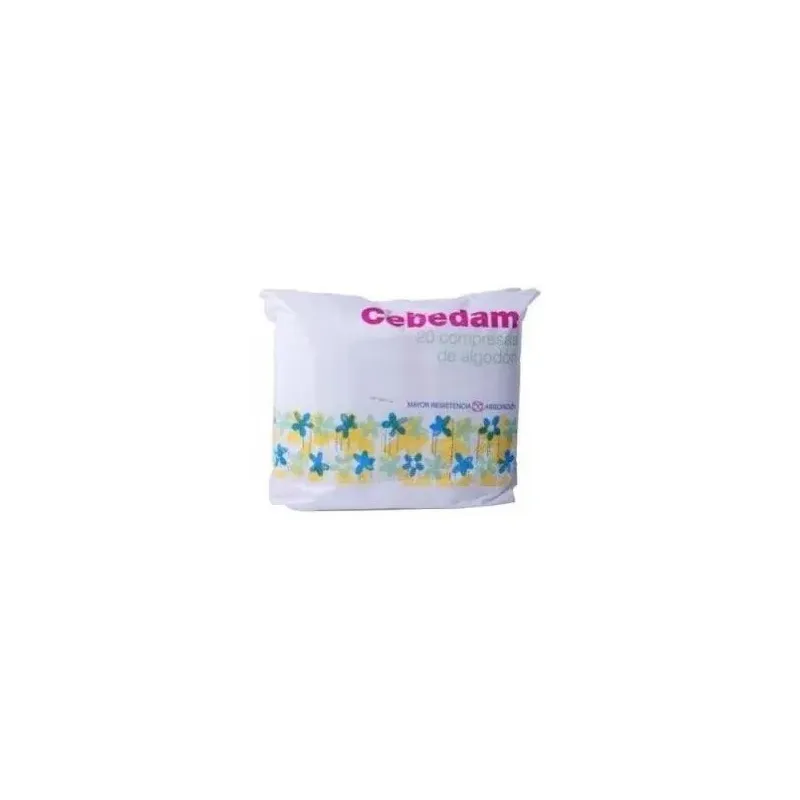 Cebedam compresas higienicas algodon 20un | Farmacia Barata