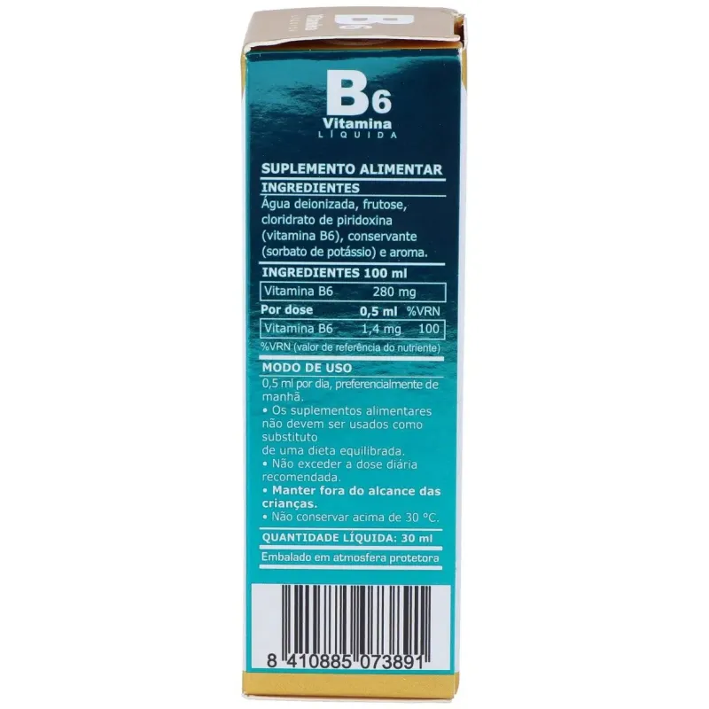 Vitamina b6 liquida 30ml. | Farmacia Barata