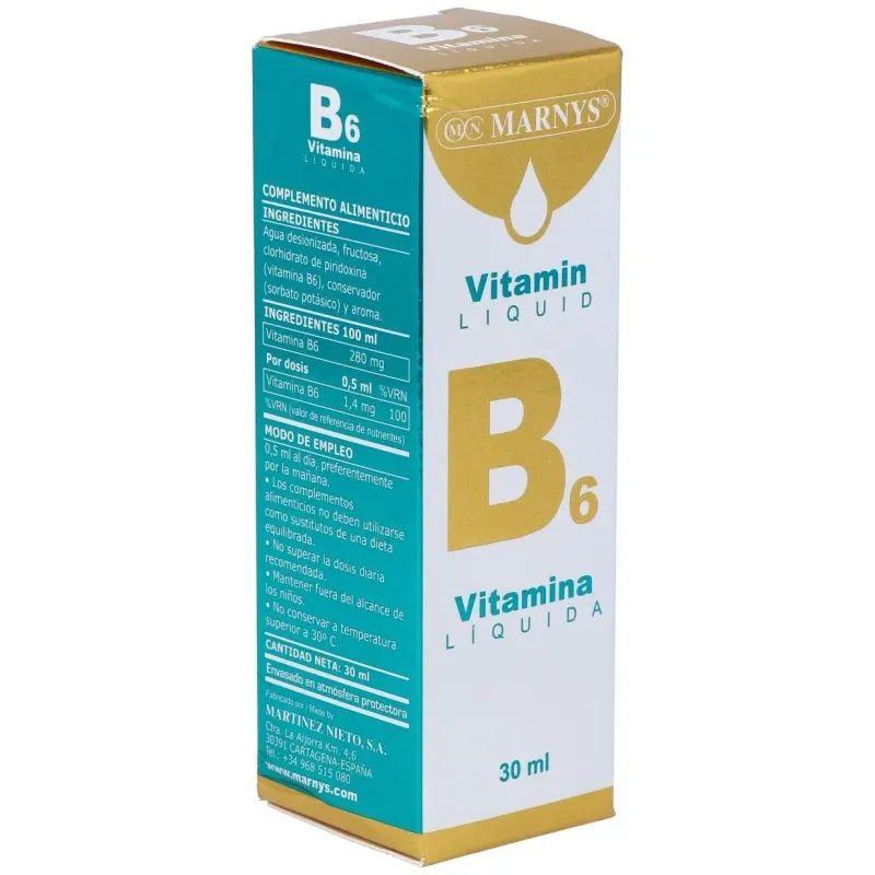 Vitamina b6 liquida 30ml. | Farmacia Barata