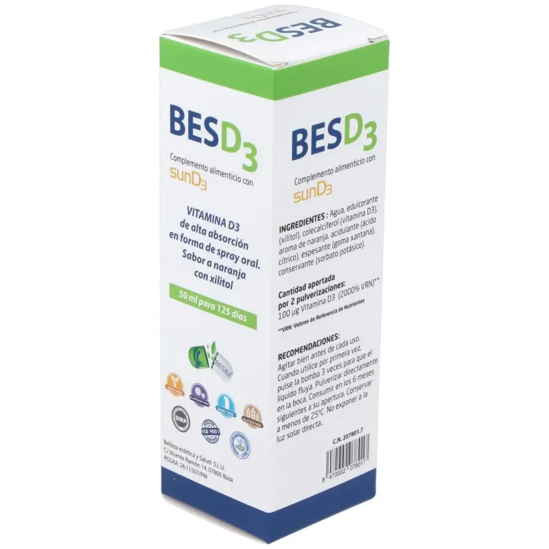 Besibz besd3 spray 50ml | Farmacia Barata