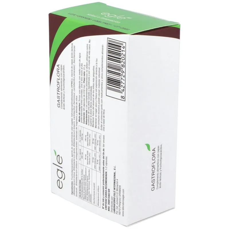 Gastroflora 60cap. 2 | Farmacia Barata