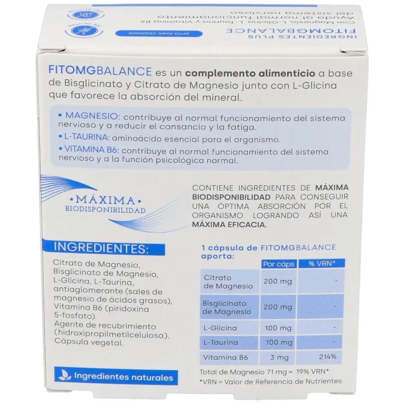 Fitomg balance 60cap. 2 | Farmacia Barata Fitomg balance 60cap. 2 | Farmacia Barata