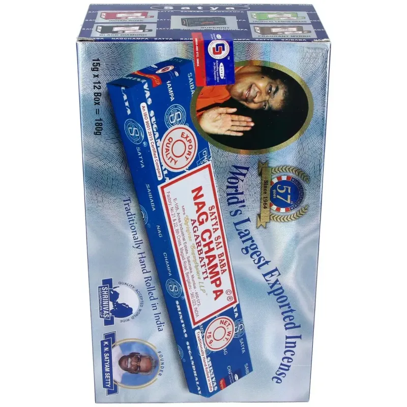 Incienso stick satya sai baba 12ud x 15gr. | Farmacia Barata Incienso stick satya sai baba 12ud x 15gr. | Farmacia Barata