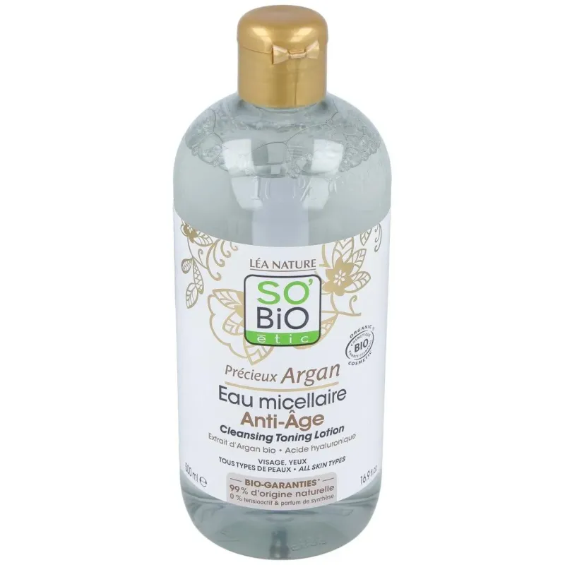 So bio etic agua micelar antiedad hialurónico argán bio 500ml | Farmacia Barata So bio etic agua micelar antiedad hialurónico argán bio 500ml | Farmacia Barata