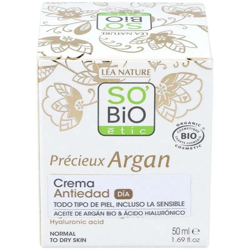 So bio etic crema de día ácido hialurónico y argan 50ml | Farmacia Barata So bio etic crema de día ácido hialurónico y argan 50ml | Farmacia Barata