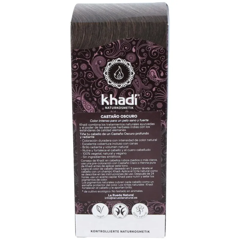 Tinte herbal color castaño oscuro 100gr. 2 | Farmacia Barata Tinte herbal color castaño oscuro 100gr. 2 | Farmacia Barata