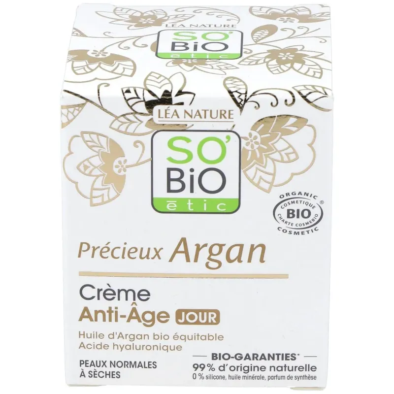 So bio etic crema de día ácido hialurónico y argan 50ml | Farmacia Barata So bio etic crema de día ácido hialurónico y argan 50ml | Farmacia Barata