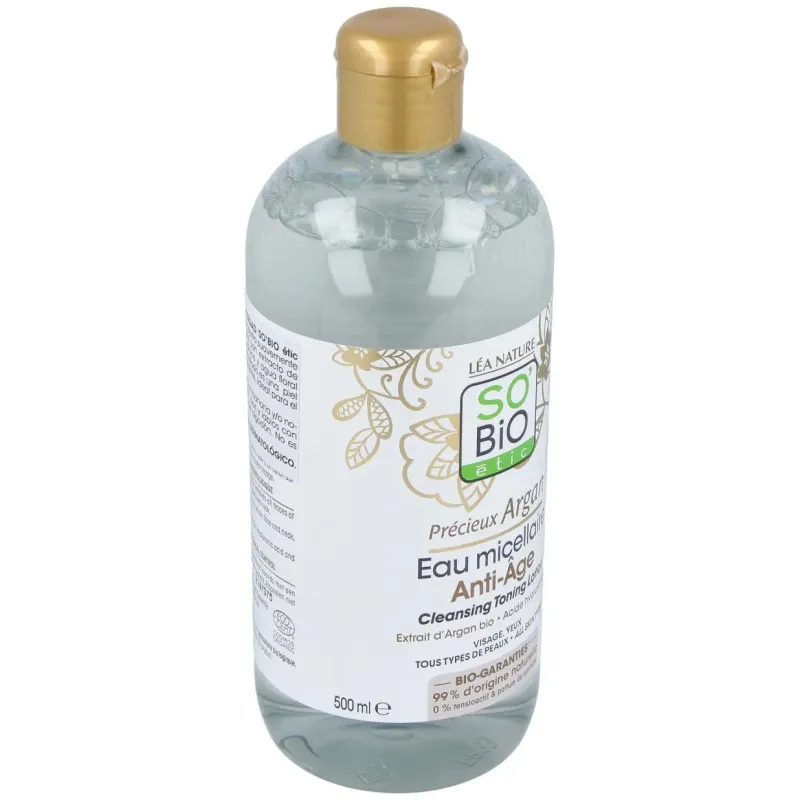 So bio etic agua micelar antiedad hialurónico argán bio 500ml | Farmacia Barata So bio etic agua micelar antiedad hialurónico argán bio 500ml | Farmacia Barata