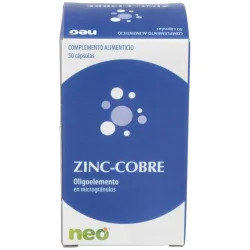 Neo Zinc Cobre, 50 cápsulas