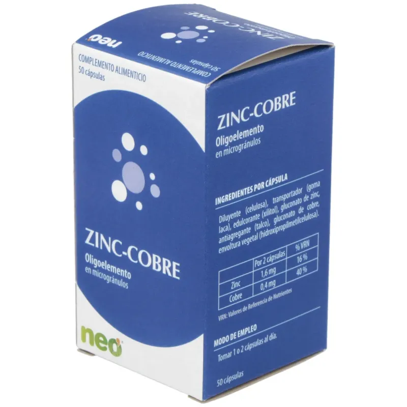 Neo Zinc Cobre | Farmacia Barata