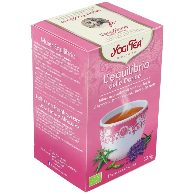 Yogi Tea Mujer Equil 17 sobres | Farmacia Barata Yogi Tea Mujer Equil 17 sobres | Farmacia Barata
