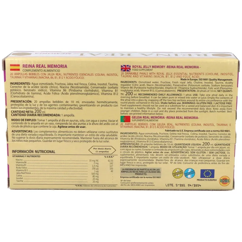 Robis Reina Real Memoria | Farmacia Barata Robis Reina Real Memoria | Farmacia Barata