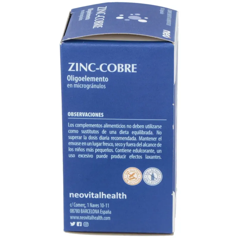 Neo Zinc Cobre | Farmacia Barata