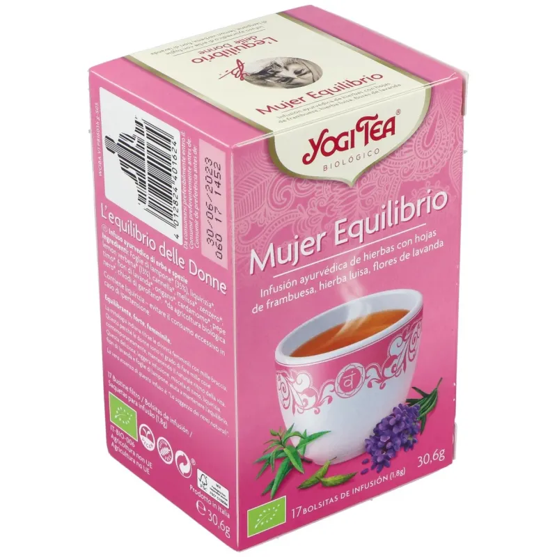 Yogi Tea Mujer Equil 17 sobres | Farmacia Barata Yogi Tea Mujer Equil 17 sobres | Farmacia Barata