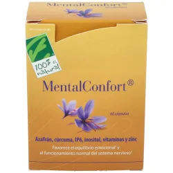 100% natural Mentalconfort, 60 cápsulas.
