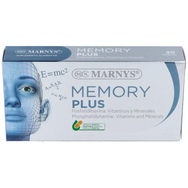 Marnys Memory Plus 30 cápsulas | Farmacia Barata Marnys Memory Plus 30 cápsulas | Farmacia Barata
