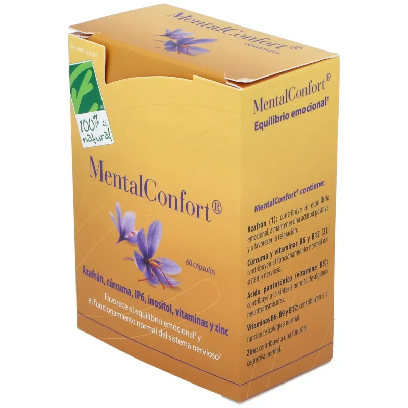 Mentalconfort 60 cápsulas | Farmacia Barata