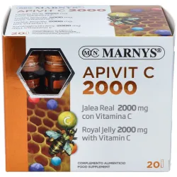 Marnys ApiVit C Plus, 2000mg, 20 ampollas