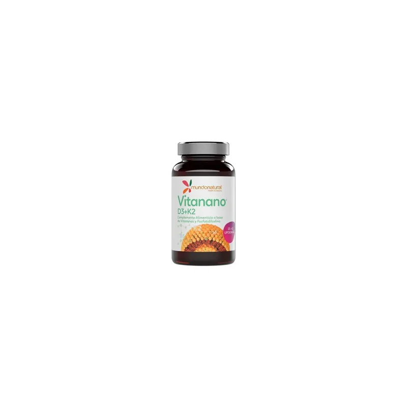 Vitanano D3 + K2 Liposomado 30 cápsulas | Farmacia Barata Vitanano D3 + K2 Liposomado 30 cápsulas | Farmacia Barata