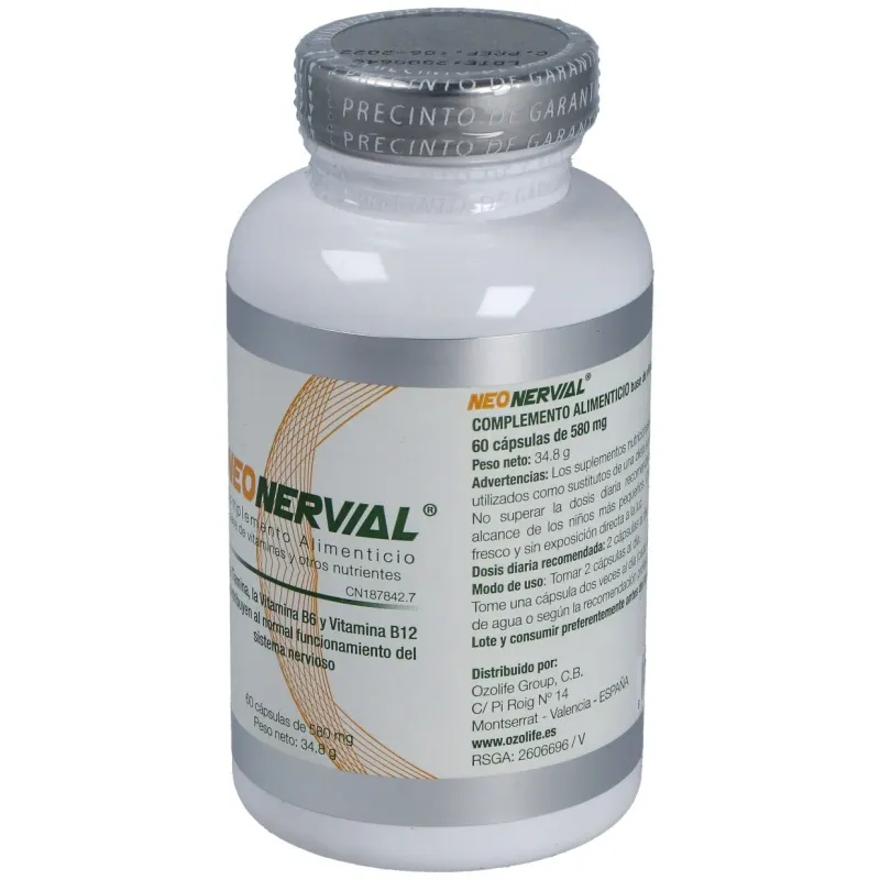 Ozolife Neonervial 60 cápsulas | Farmacia Barata Ozolife Neonervial 60 cápsulas | Farmacia Barata