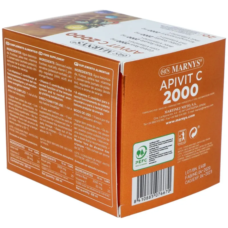 Marnys ApiVit C Plus | Farmacia Barata Marnys ApiVit C Plus | Farmacia Barata