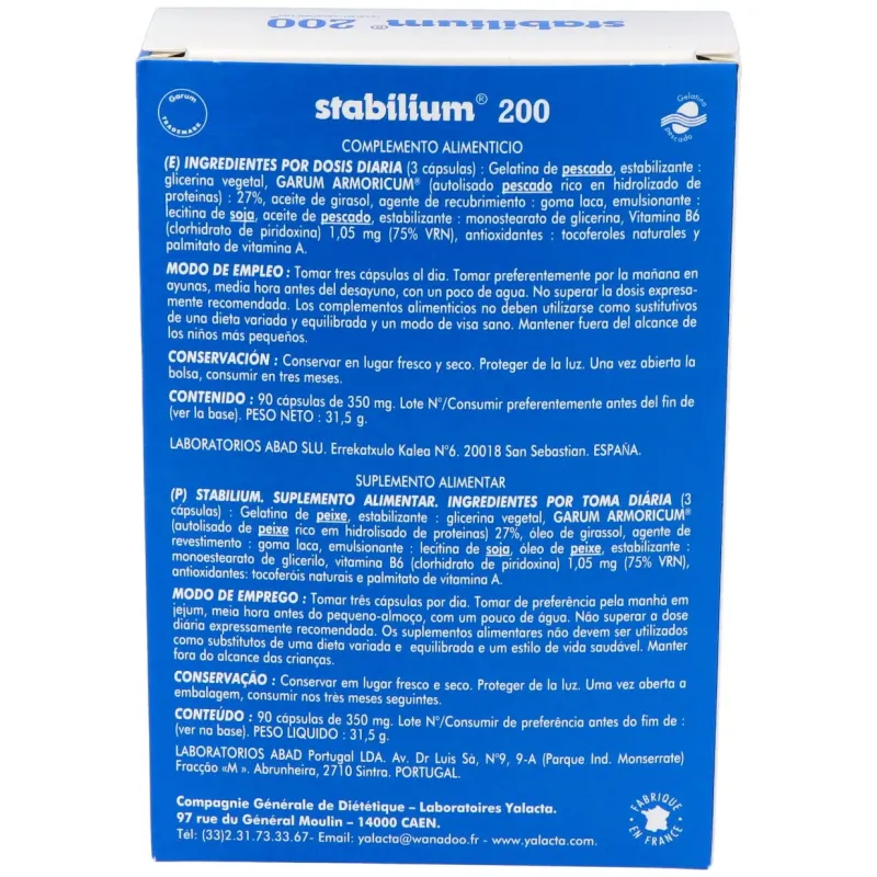 Stabilium 90 perlas | Farmacia Barata Stabilium 90 perlas | Farmacia Barata
