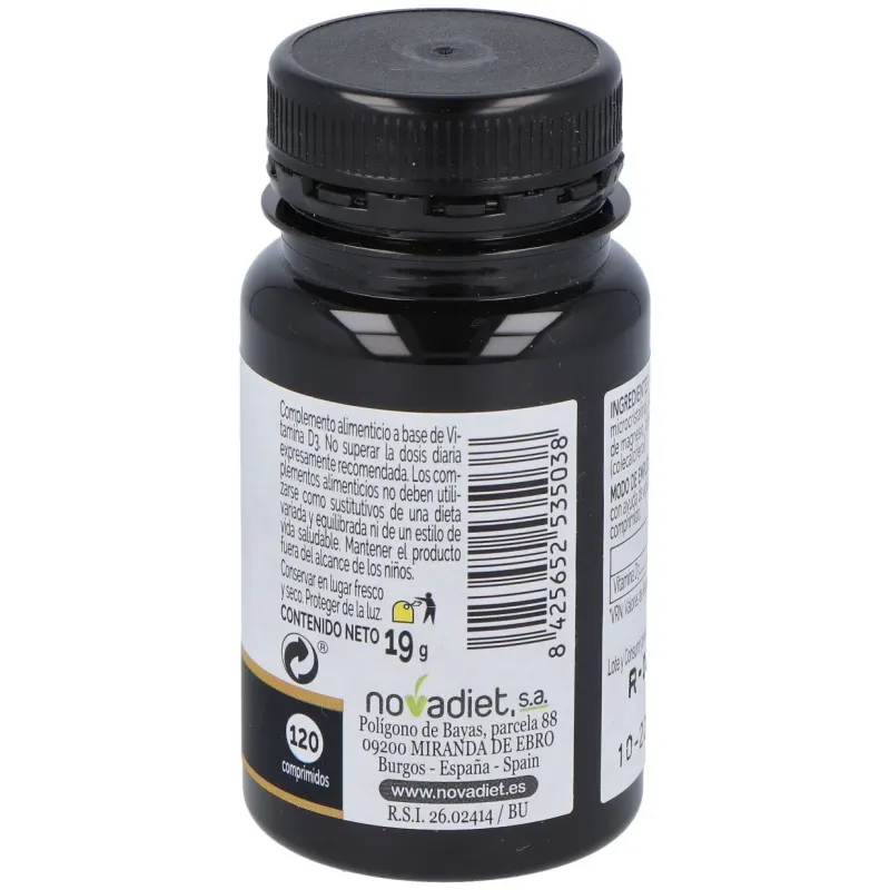 Nova Diet Vitamina D3 1000 UI | Farmacia Barata