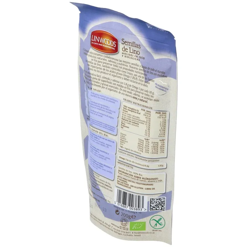 Biolinwoods Lino Molido 200g | Farmacia Barata Biolinwoods Lino Molido 200g | Farmacia Barata