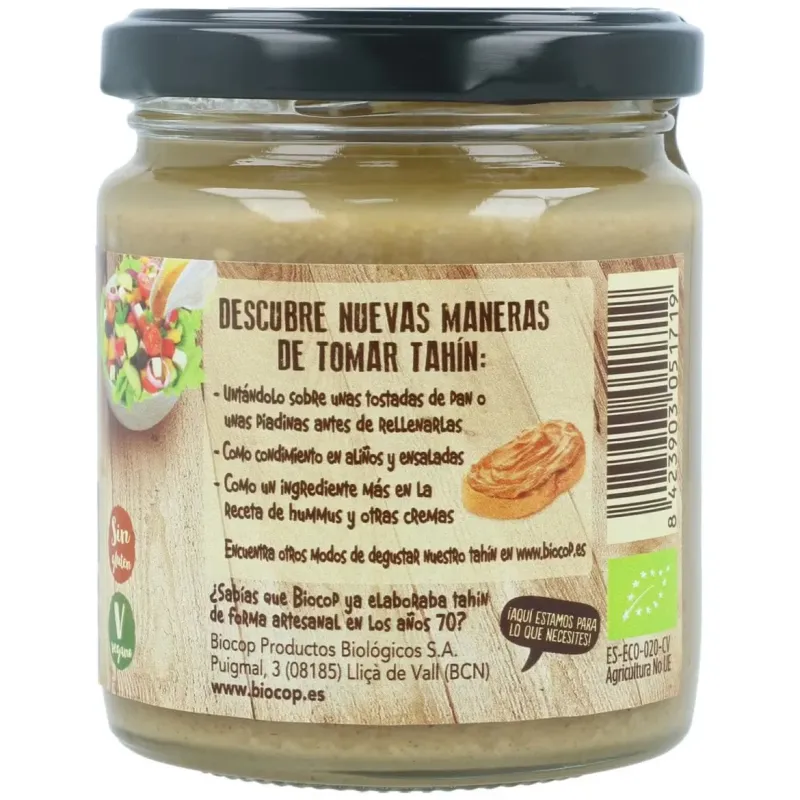 Biocop Tahin Int. Tostado 225g | Farmacia Barata Biocop Tahin Int. Tostado 225g | Farmacia Barata