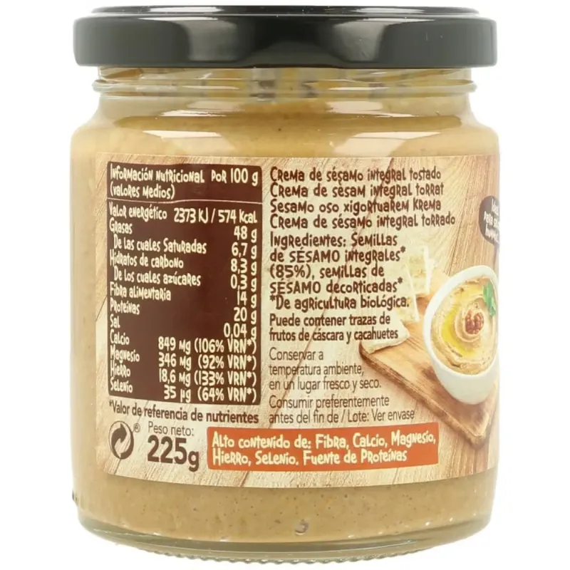 Biocop Tahin Int. Tostado 225g | Farmacia Barata Biocop Tahin Int. Tostado 225g | Farmacia Barata
