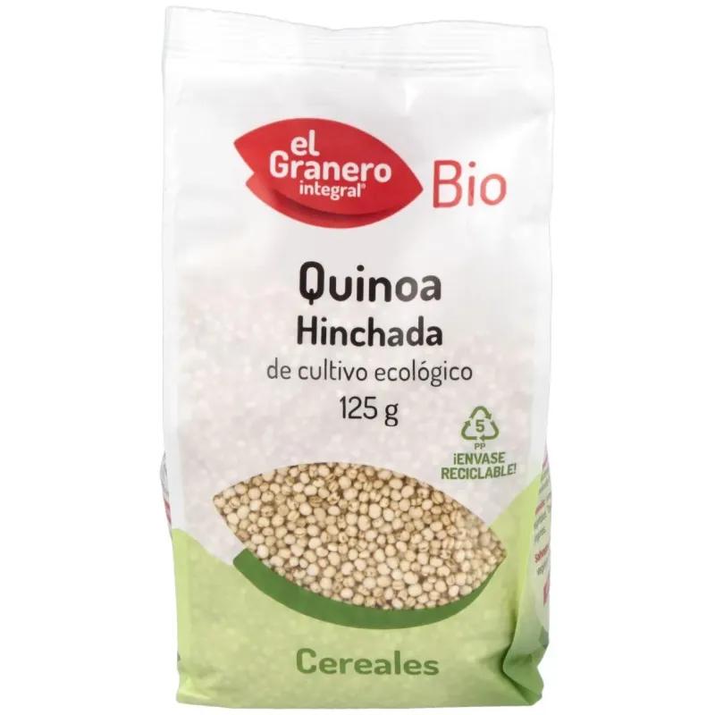 El Granero Quinoa Hinchada Bio 125g | Farmacia Barata El Granero Quinoa Hinchada Bio 125g | Farmacia Barata