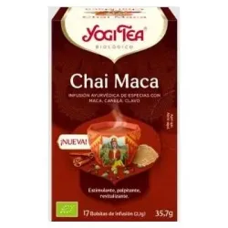 Yogi Tea Maca Chai Orgánico, 17 sobres